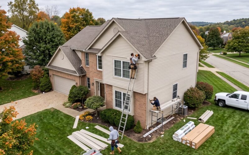vinyl siding material ohio siding options
